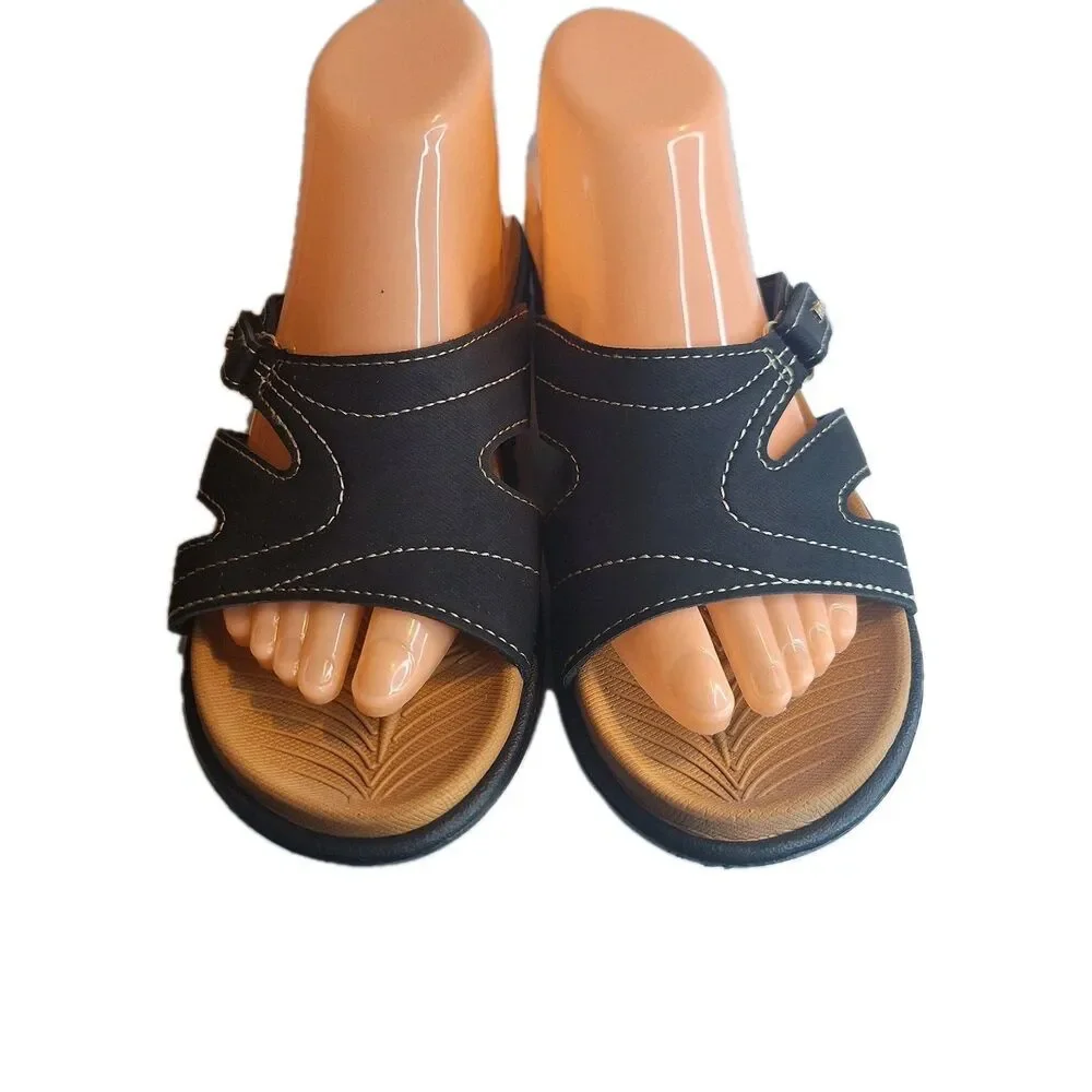New Kuailu Orthotic Athletic Yoga Mat Memory Foam Women's Sandals.  Size 8.5